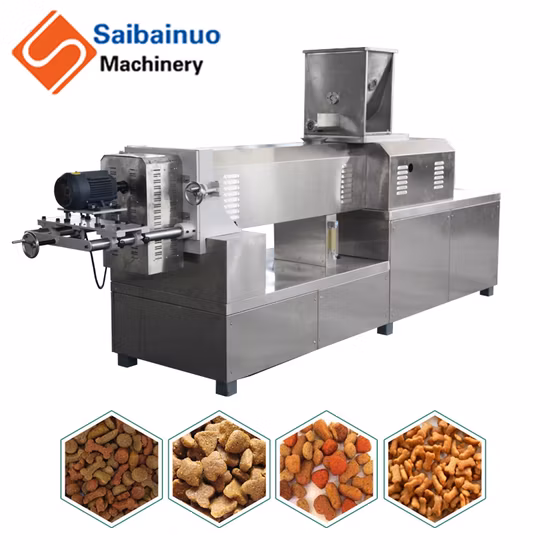 Animal Aquarium Pet Dog Cat Floating Fish Feed Pellet Production Machine Snacks Food Processing Making Extrusion Line
