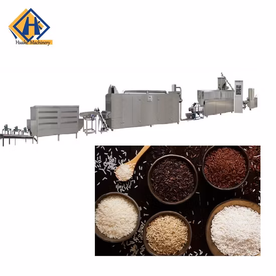 Automatic Nutrition Artificial Rice Making Machine Production Line