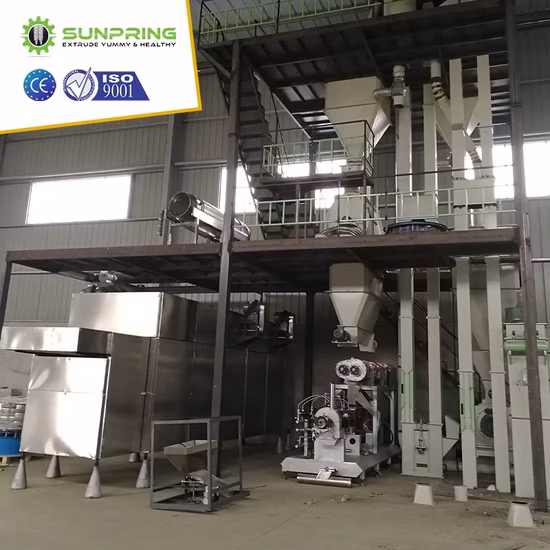 Fish Feed Making Processing Machine Floating Pellet Production Line