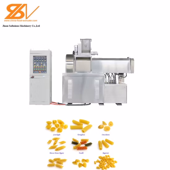 Small Shell Pasta Making Machine Macaroni Production Line