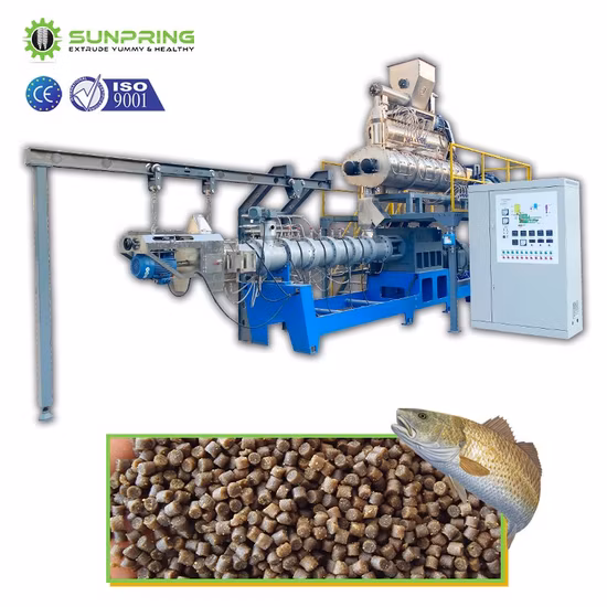 Fish Feed Making Processing Machine Floating Pellet Production Line