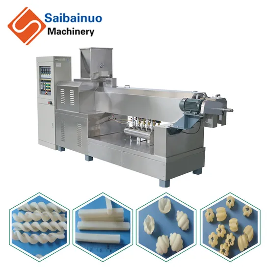 Small Shell Pasta Making Machine Macaroni Production Line